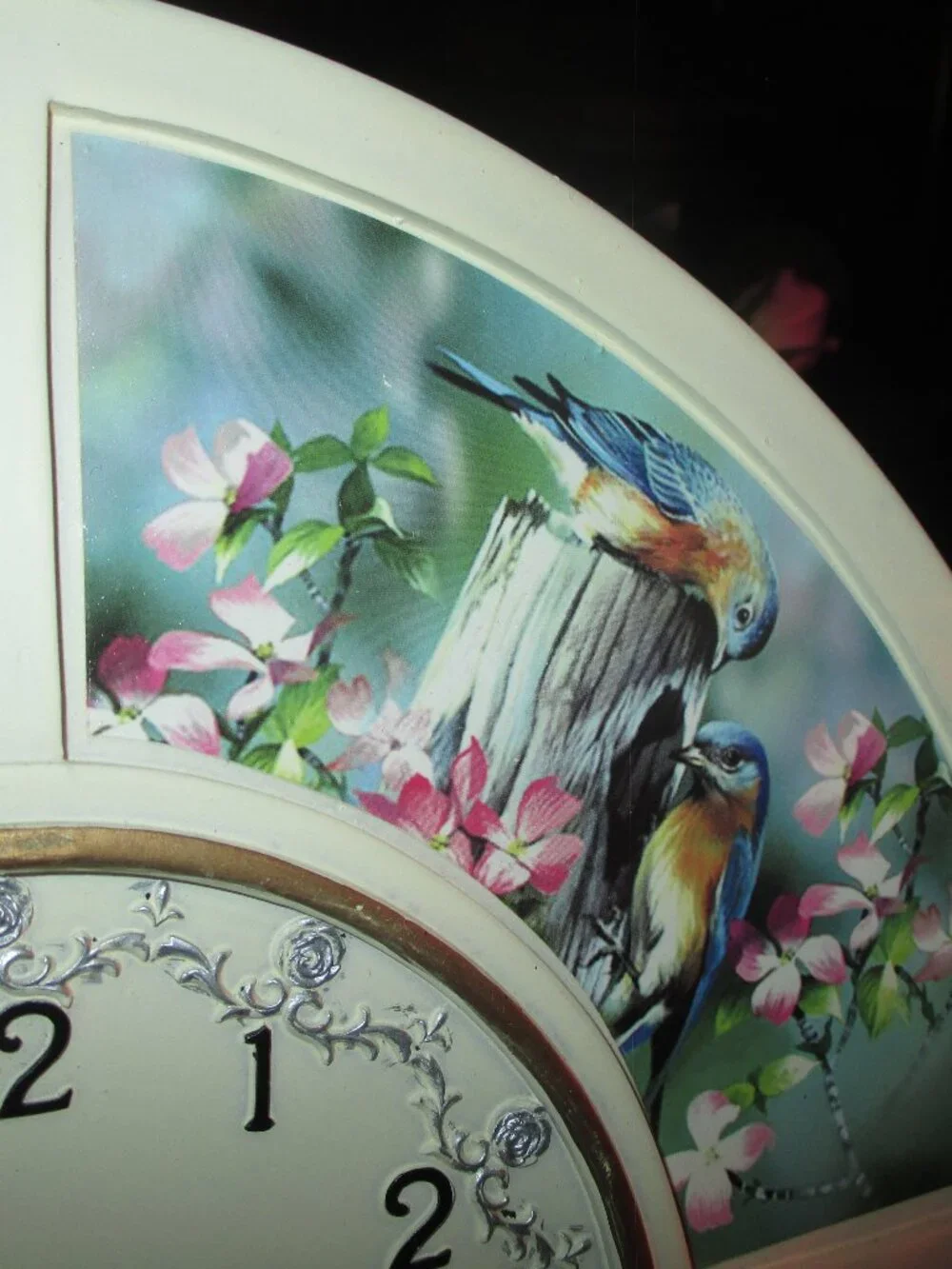 Birds & Flowers Clock